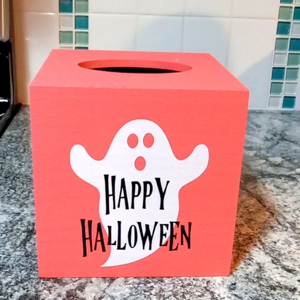 Halloween Tissue Box Cover 👻👻👻👻